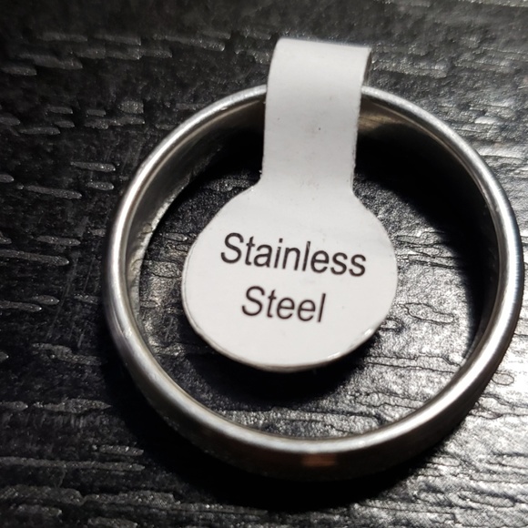 NWT frosted silver stainless steel - Picture 4 of 5